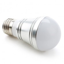 E26/E27 3 W 3 High Power LED 270 LM Natural White A50 Globe Bulbs DC 12 V